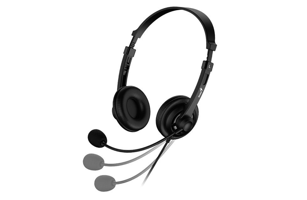 Genius HS-230U Headset Black