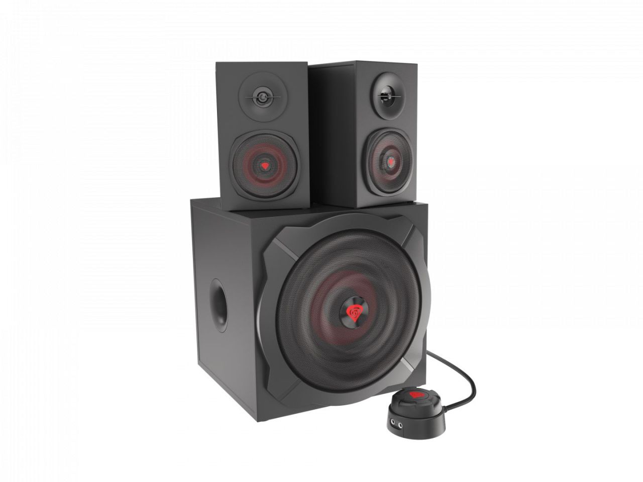 Genesis Helium 610BT Gamer Speaker Red/Black