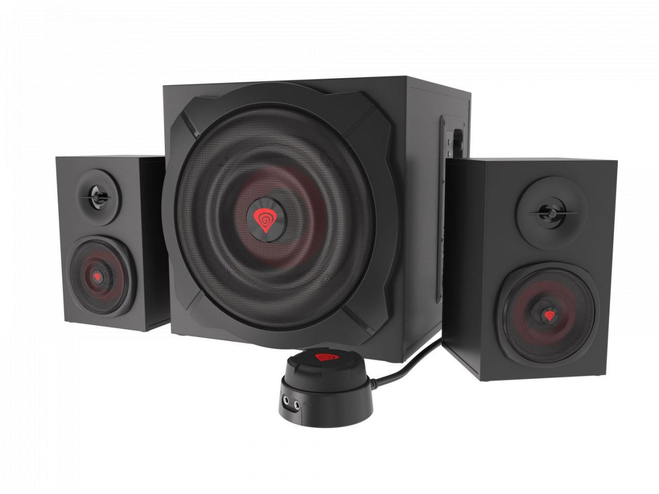 Genesis Helium 610BT Gamer Speaker Red/Black