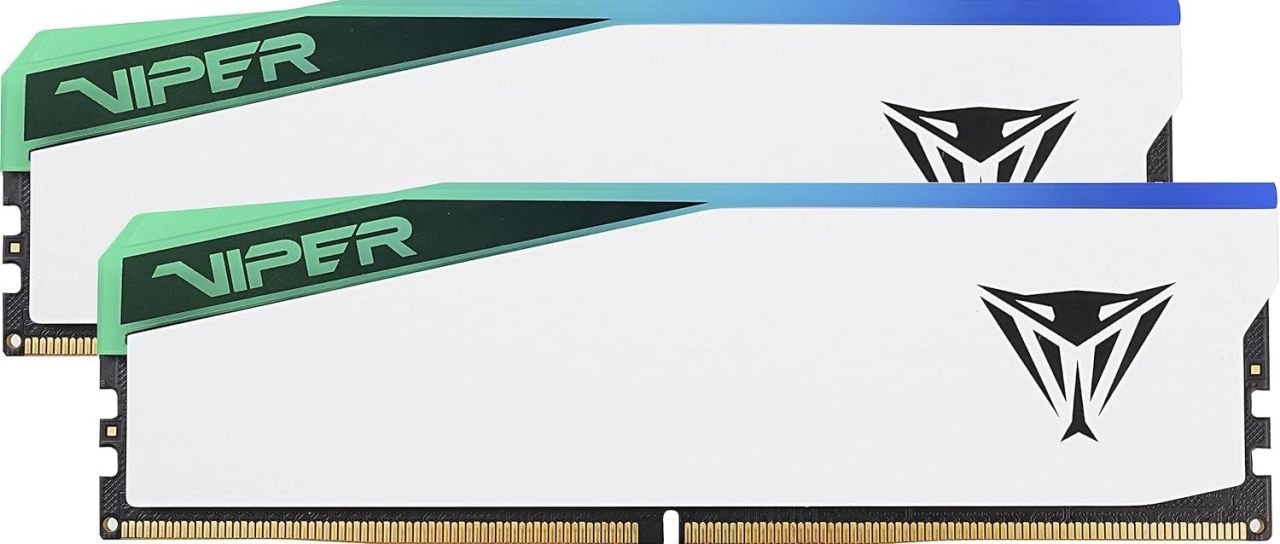 Patriot 48GB DDR5 6000MHz Kit(2x24GB) Viper Elite 5 RGB White