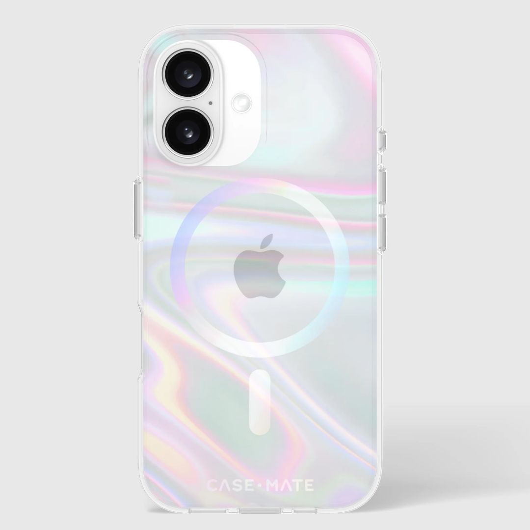 Case-Mate Soap Bubble magsafe iPhone 16 Iridescent