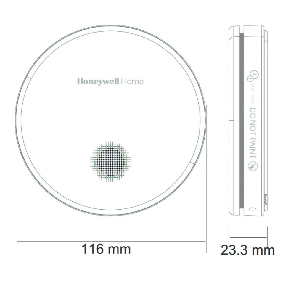 Honeywell Biztonságos otthon csomag - R200C-2 szénmonoxid vészjelző és R200S-2 füstérzékelős tűzjelző