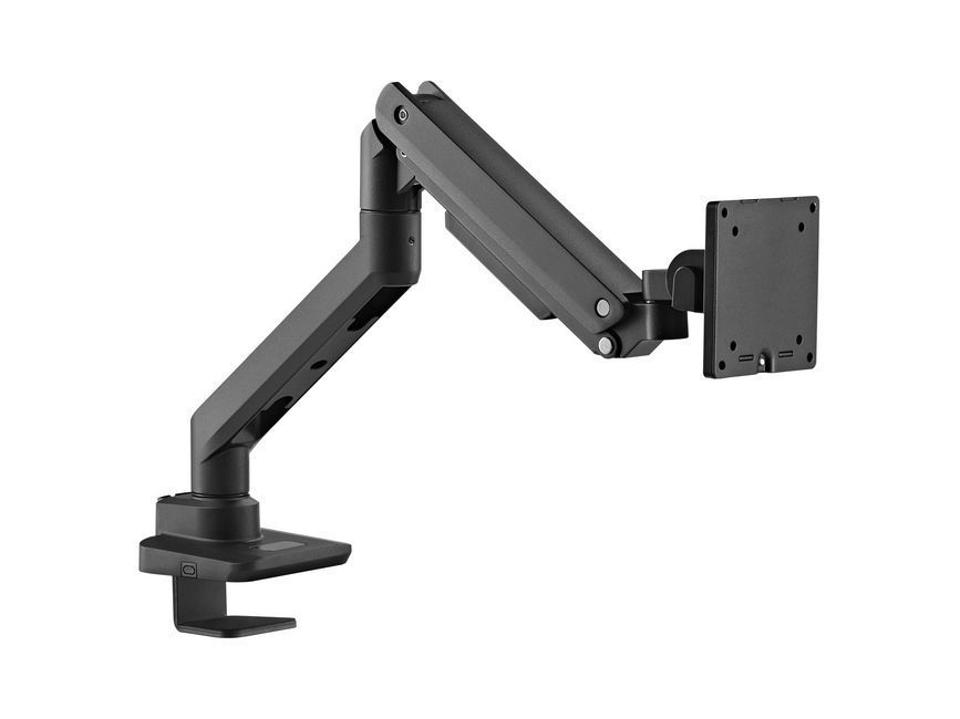 EQuip 17"-49" Heavy-Duty Monitor Desk Mount Bracket Black