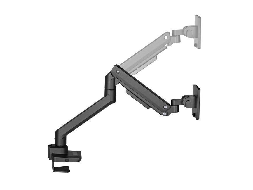 EQuip 17"-49" Heavy-Duty Monitor Desk Mount Bracket Black