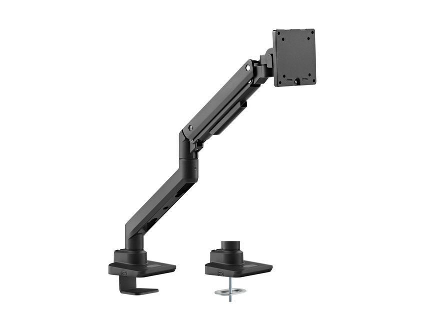 EQuip 17"-49" Heavy-Duty Monitor Desk Mount Bracket Black