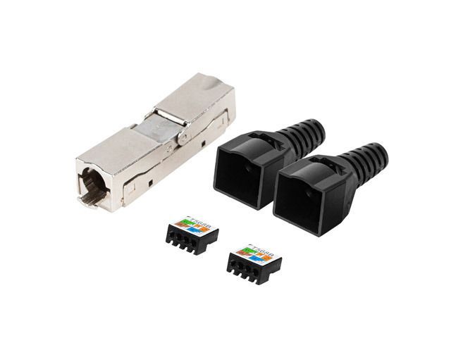 Lanberg 2X RJ45 CAT6 FTP 8P8C Szerszám nélküli adapter