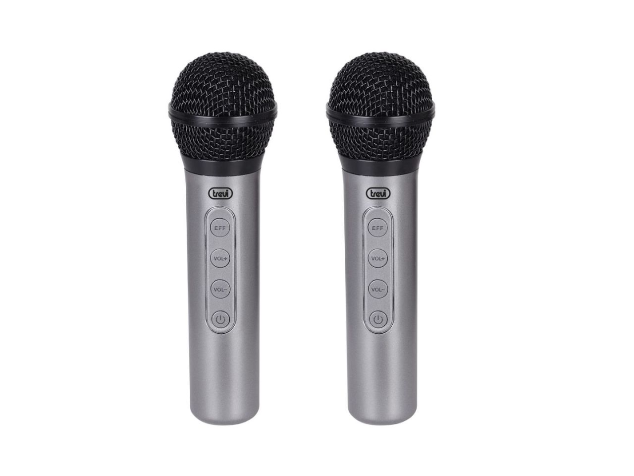 Trevi EM 415 R Wireless Microphone Silver/Black 2db/csomag