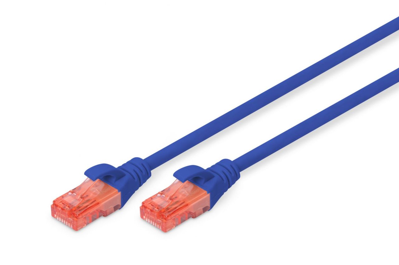 Digitus CAT6 U-UTP Patch Cable 0,5m Blue