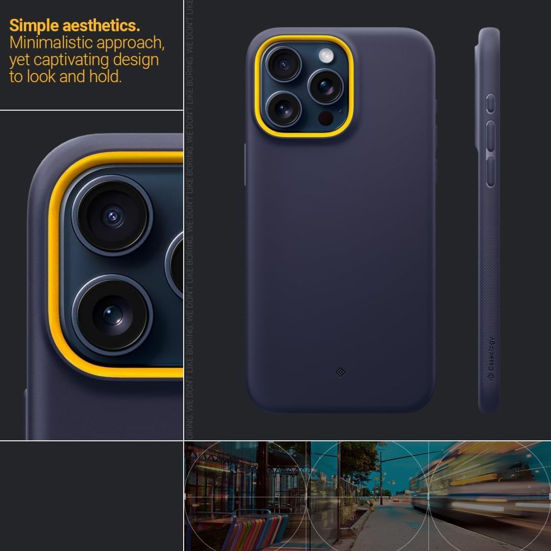 Spigen Caseology Nano Pop Mag iPhone 15 Pro Max Blueberry Navy -