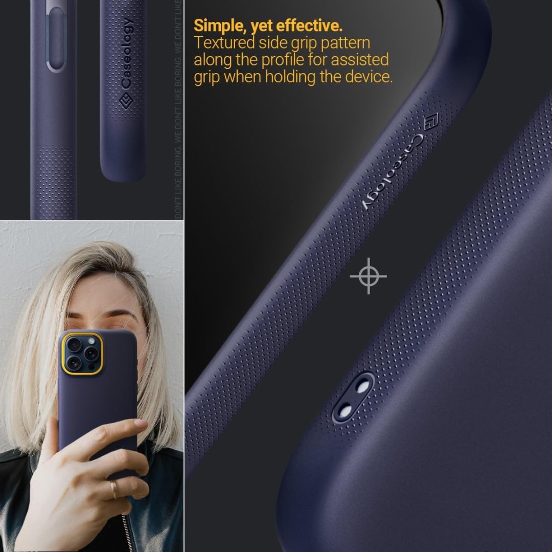 Spigen Caseology Nano Pop Mag iPhone 15 Pro Max Blueberry Navy -