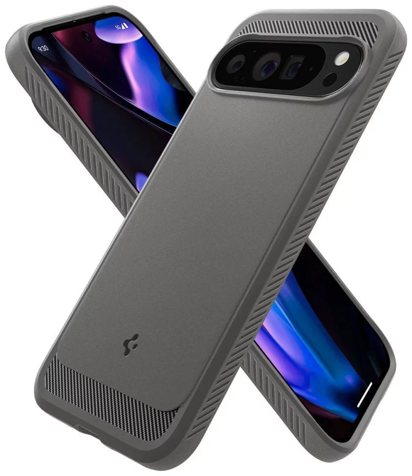 Spigen Rugged Armor Google Pixel 9 Pro XL Marble Grey