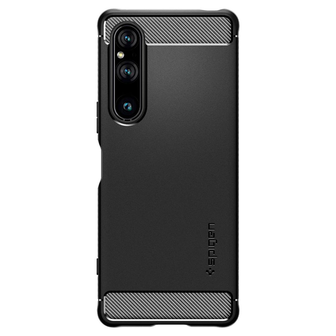 Spigen Sony Xperia 1 V Case Rugged Armor Black