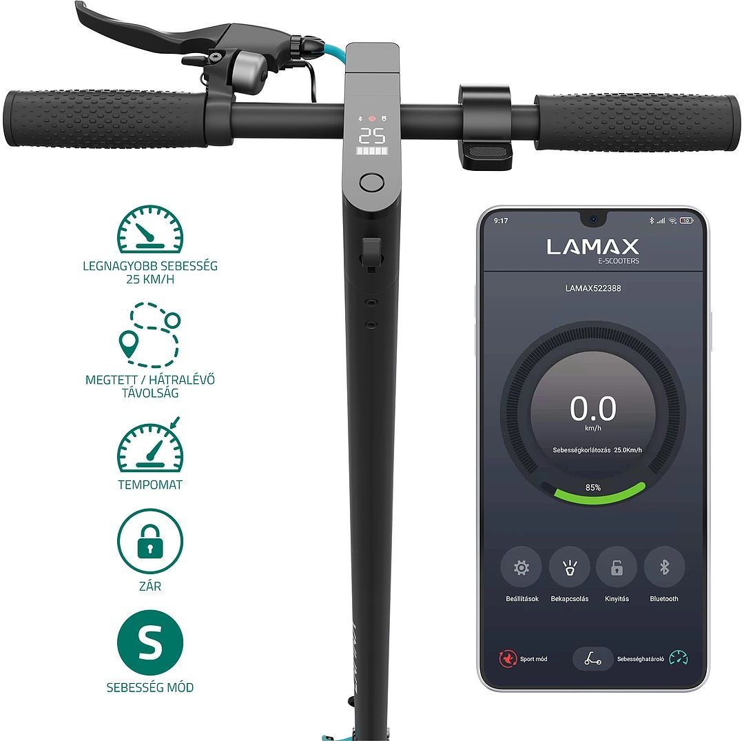 Lamax E-Scooter S11600 Roller Black