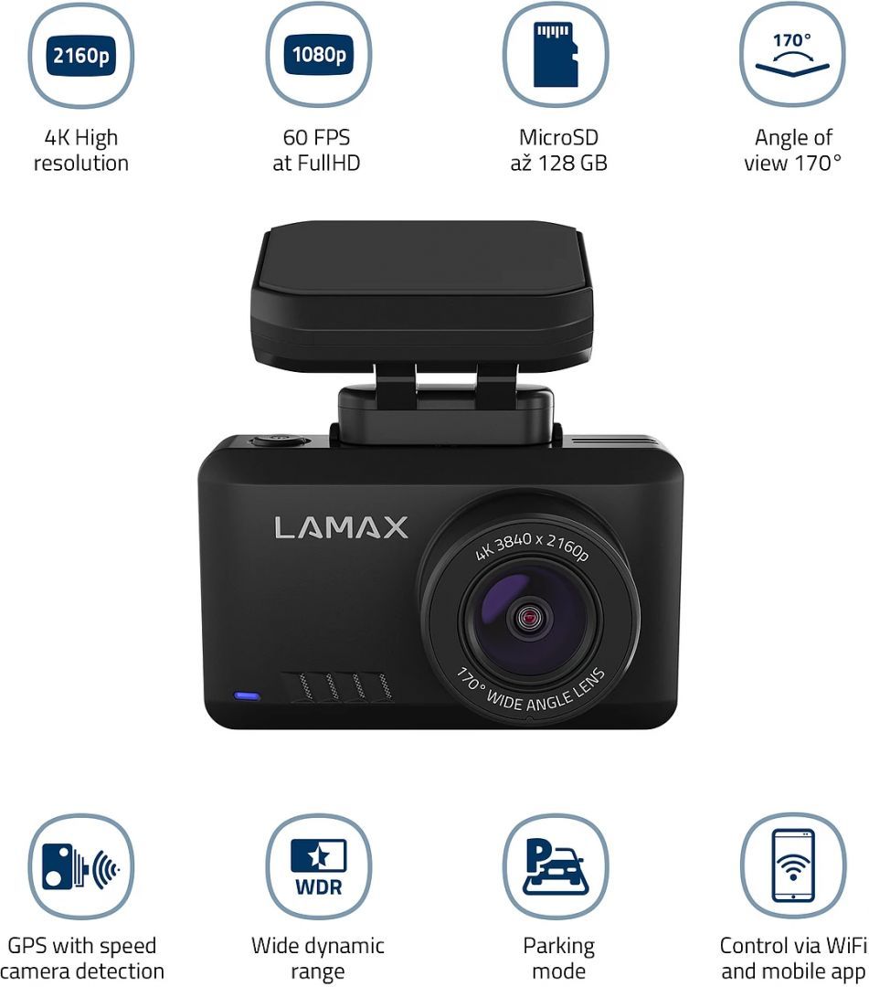 Lamax T10 DashCam Black