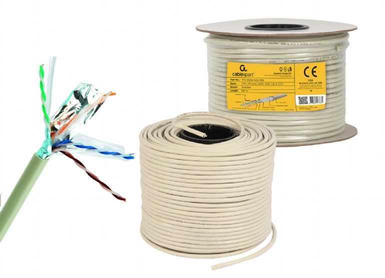 Gembird CAT6 F-UTP Installation Cable 100m Grey