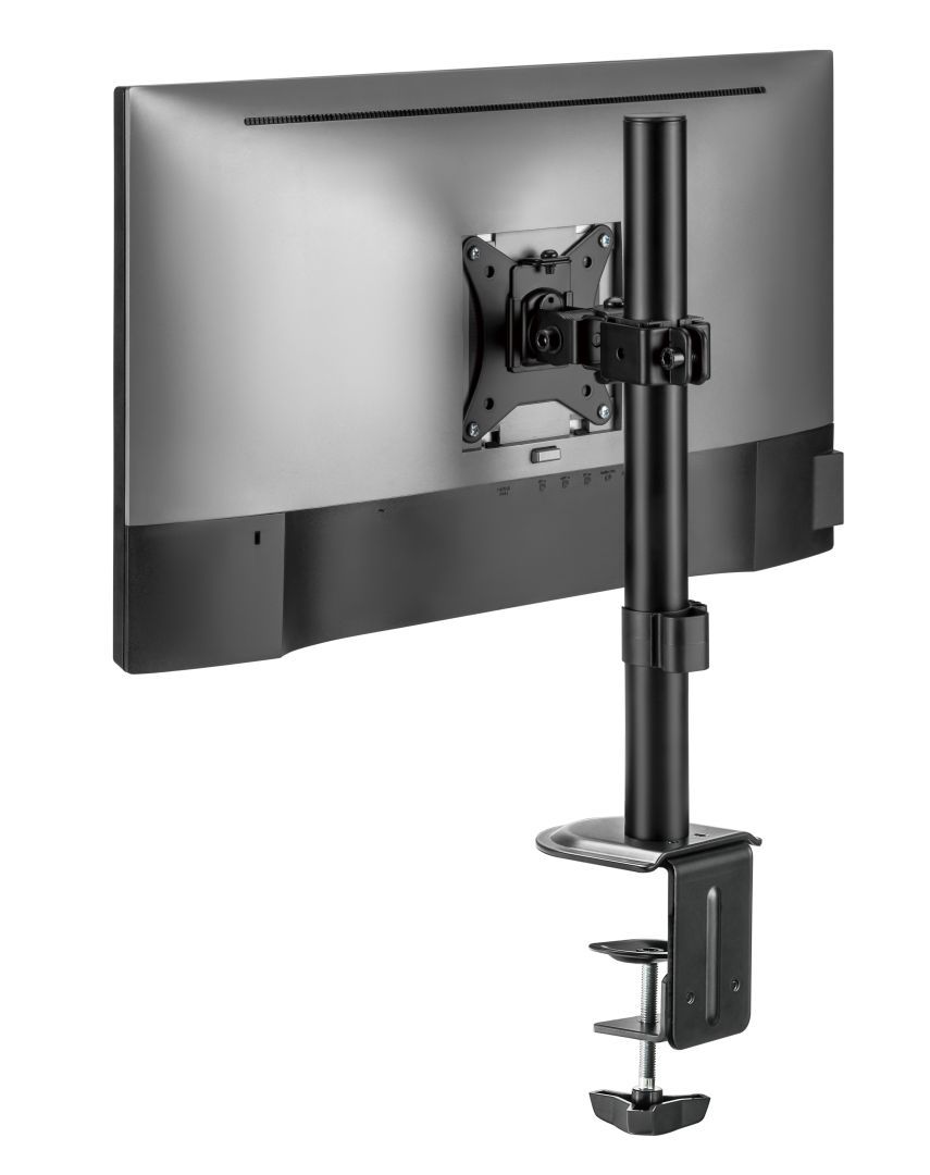 Gembird MA-D1-02 Desk mounted single monitor arm 17”-32” Black