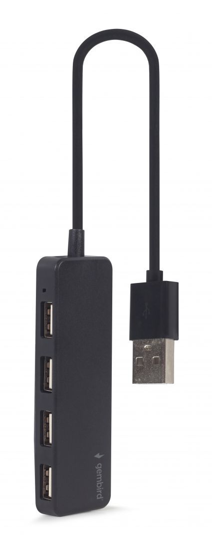 Gembird UHB-U2P4-06 4-portos USB2.0 HUB Black