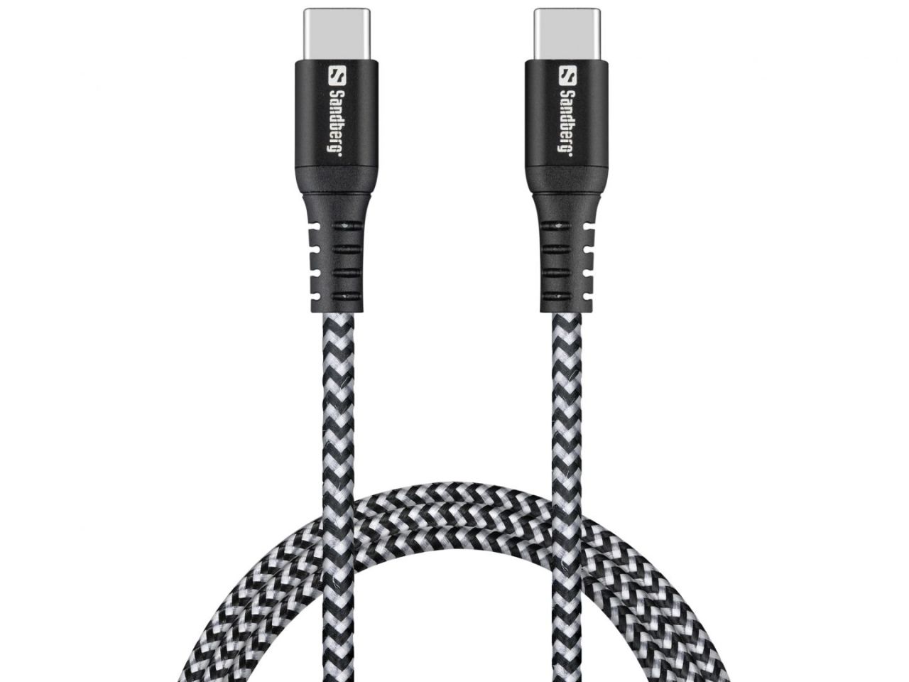 Sandberg Survivor USB-C- USB-C Cable 1m Black