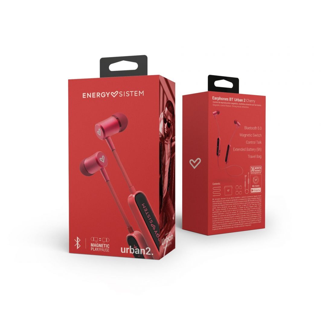 Energy Sistem Urban 2 Wireless headset Red