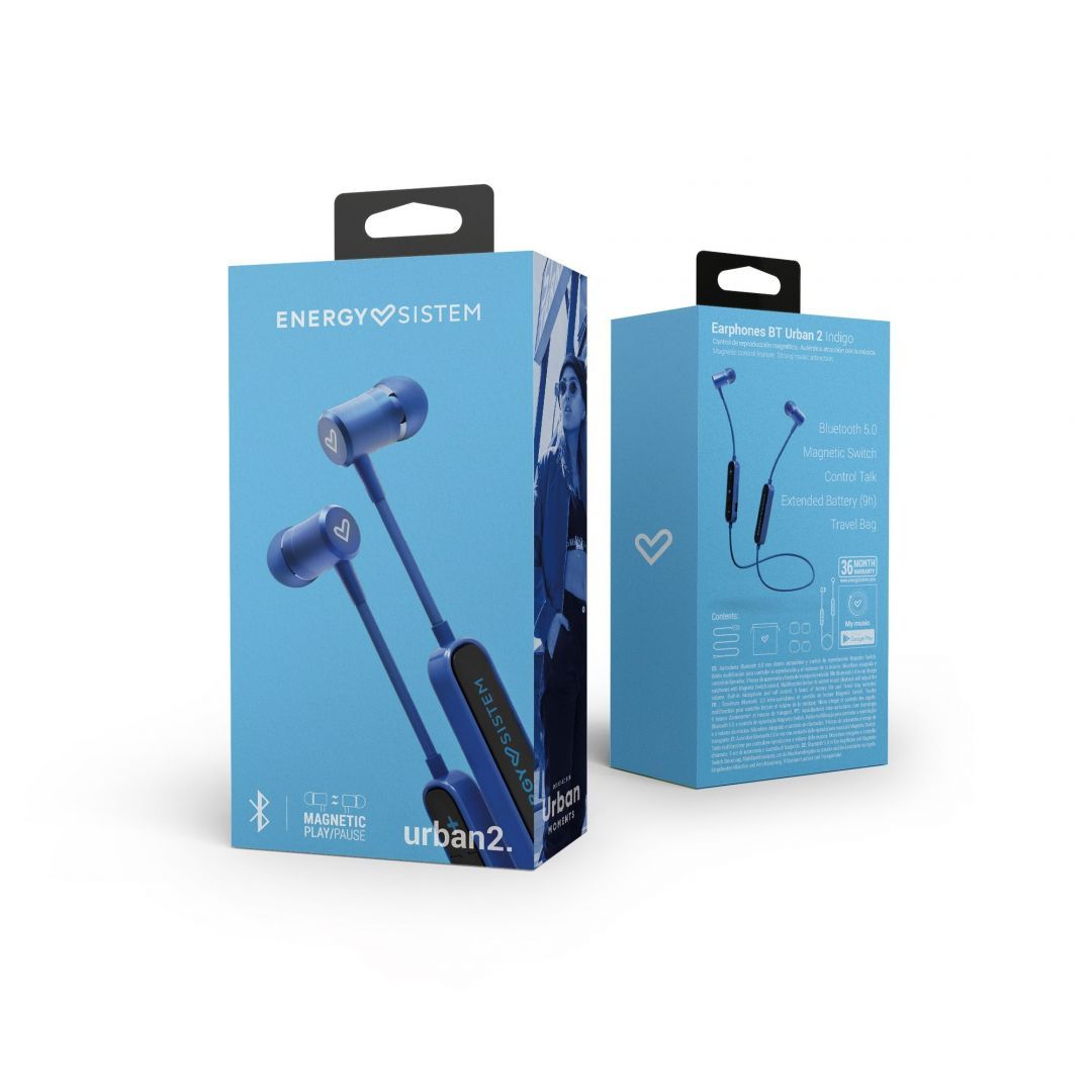 Energy Sistem Urban 2 Wireless headset Blue