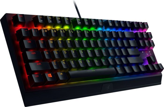 Razer BlackWidow V3 Tenkeyless Yellow Switch Keyboard Black US