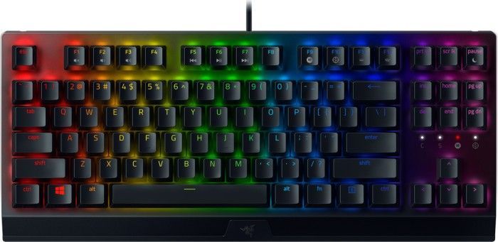 Razer BlackWidow V3 Tenkeyless Yellow Switch Keyboard Black US