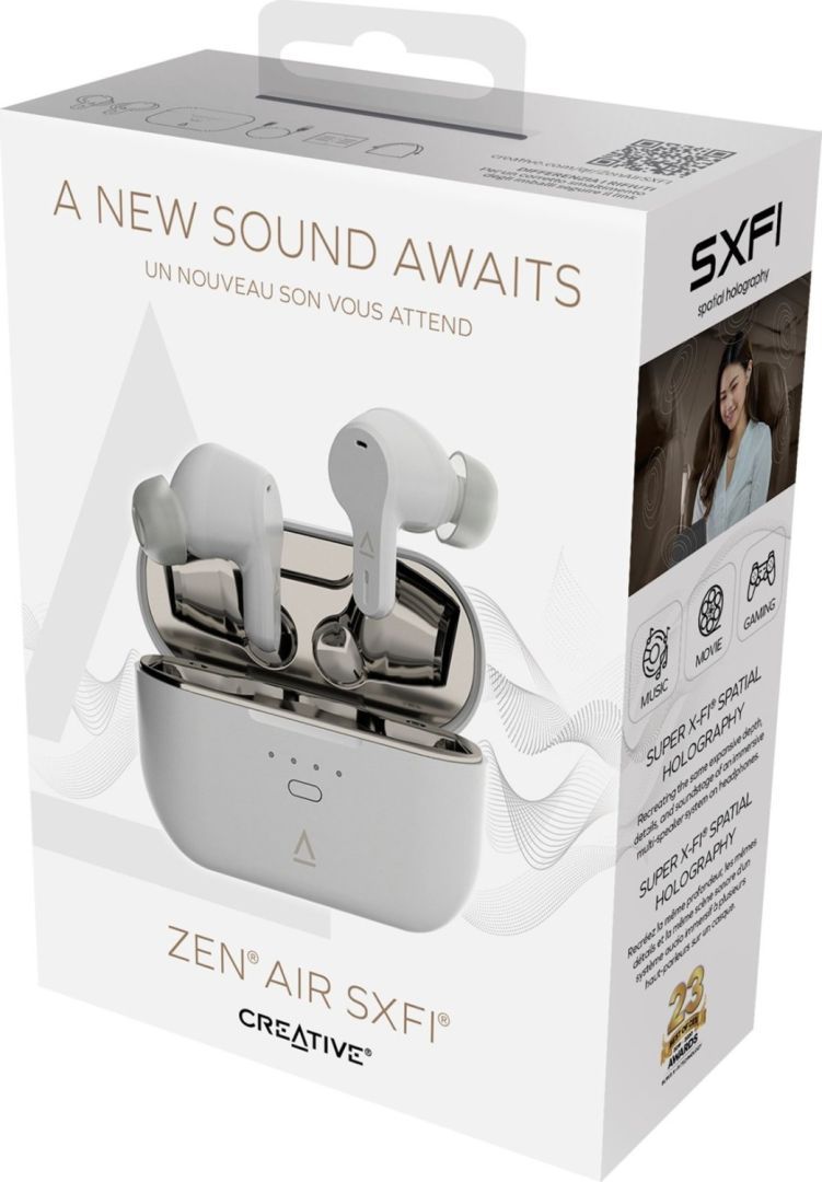 Creative Zen Air SXFI Bluetooth Headset White