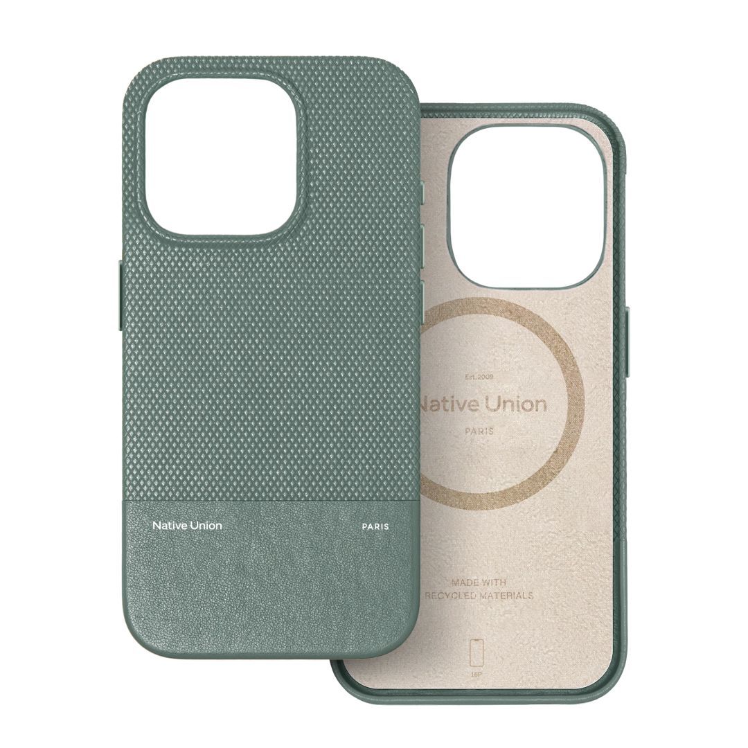 Native Union (RE)CLASSIC Case iPhone 16 Pro Slate Green