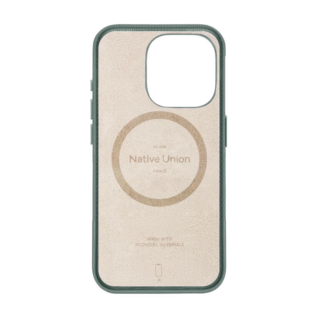 Native Union (RE)CLASSIC Case iPhone 16 Slate Green