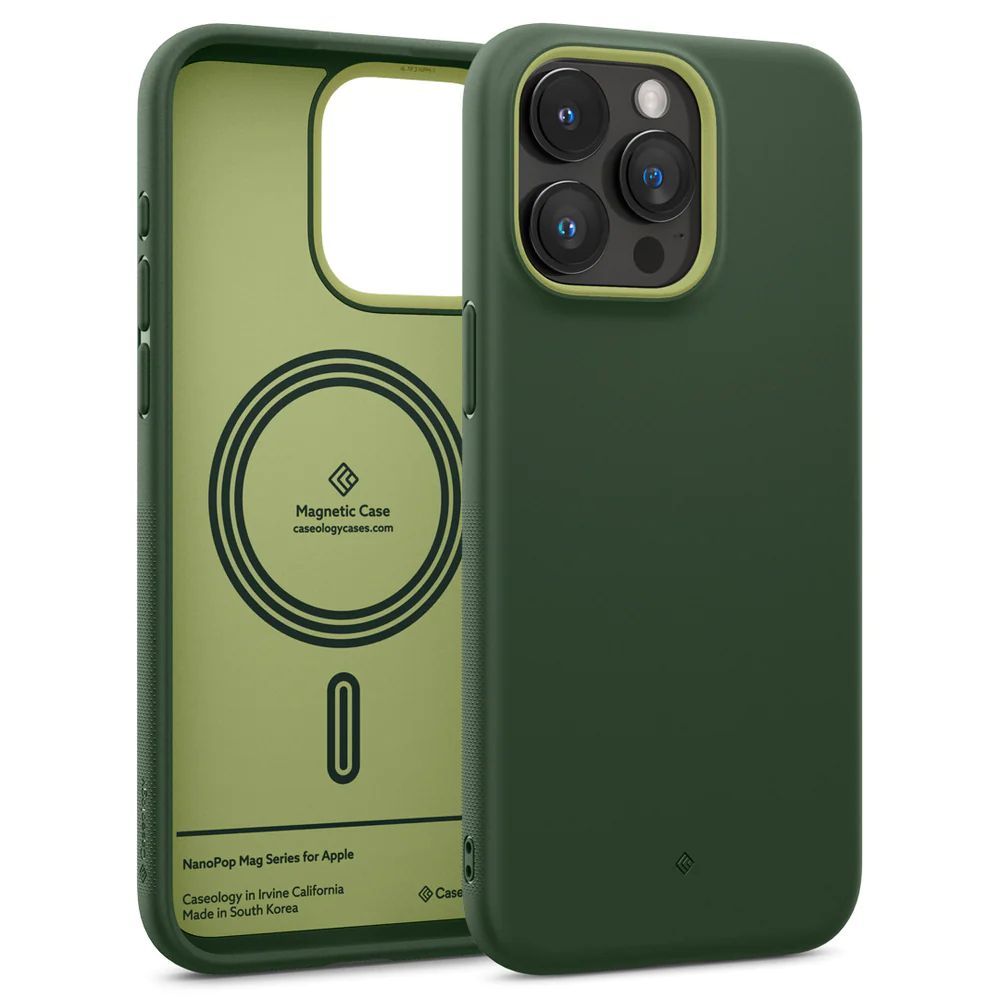 Spigen Caseology Nano Pop MagSafe iPhone 15 Pro Max Avo Green