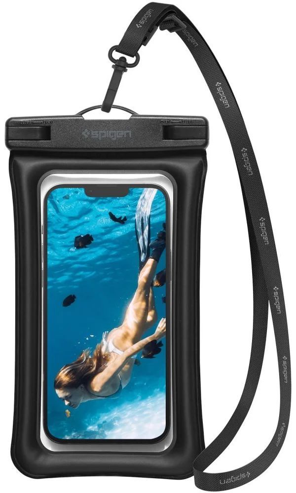 Spigen Aqua Shield WaterProof Floating Case A610 1 Pack Black