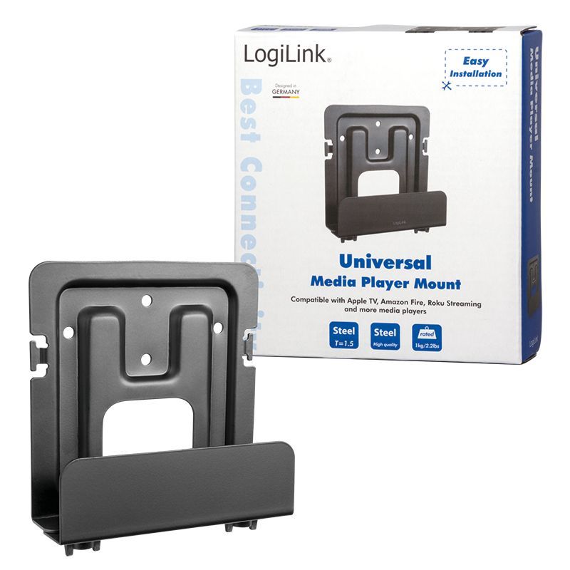 Logilink BP0049 Universal Media Player Mount Black