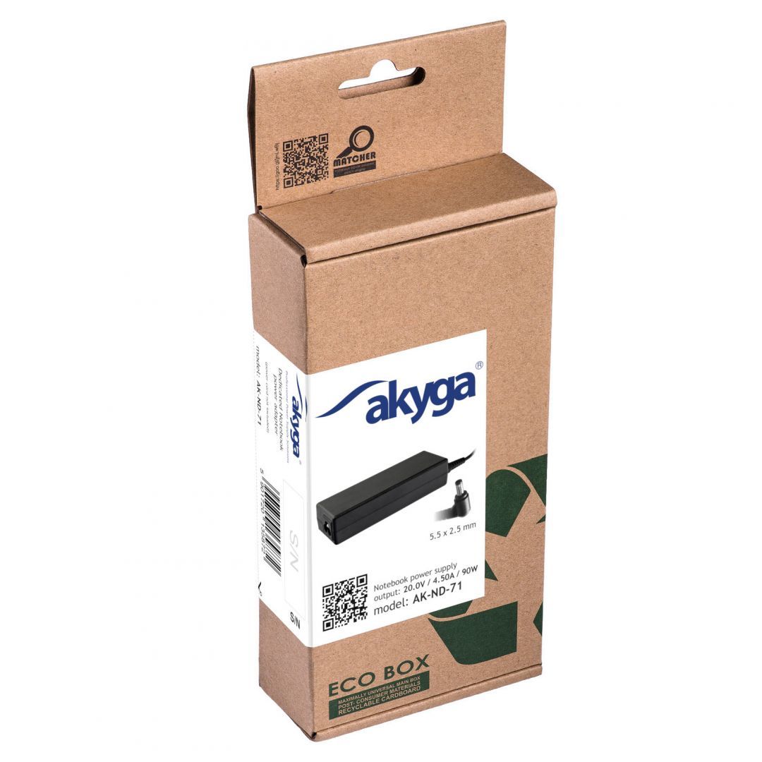 Akyga AK-ND-71 Adapter Lenovo 20V/4,5A 90W