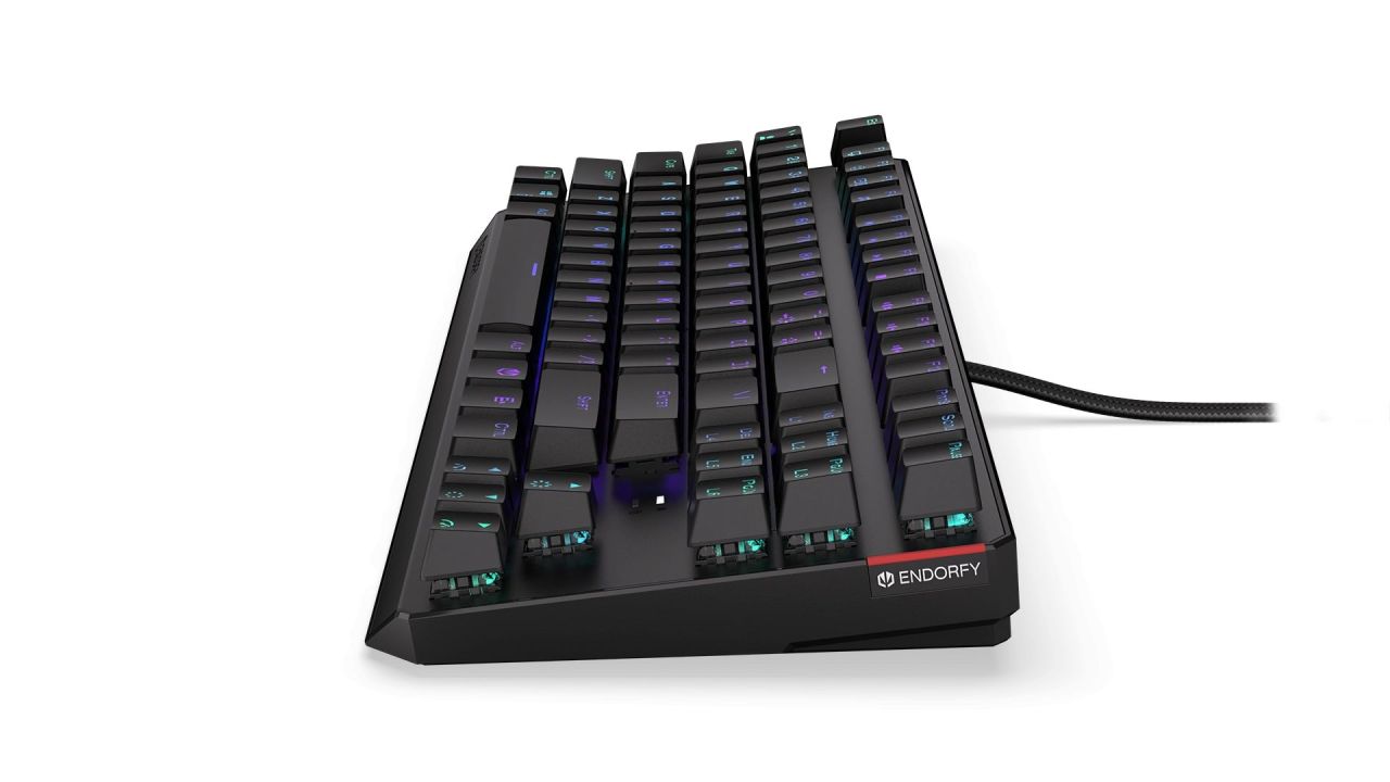 Endorfy Thock TKL Kailh Red Mechanical Keyboard Black US