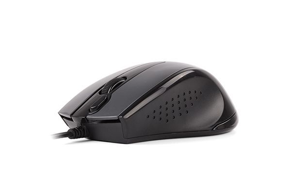 A4-Tech N-500F Wired Mouse Glossy Grey