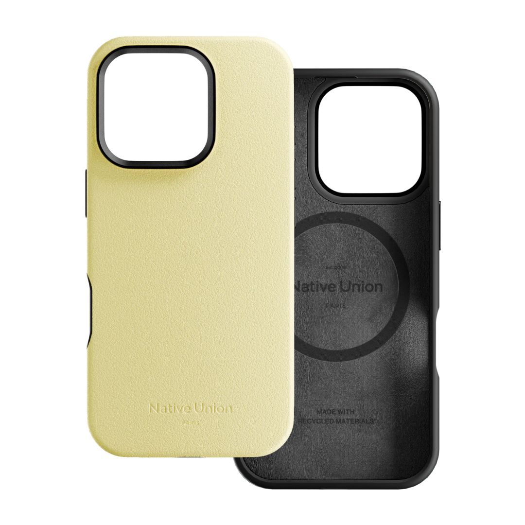 Native Union Active Case iPhone 16 Lemon