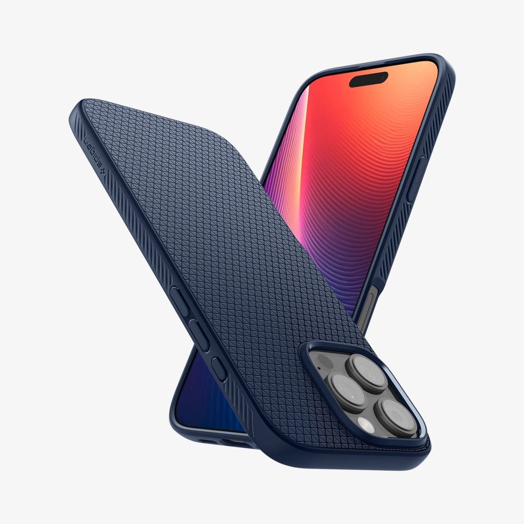 Spigen Liquid Air iPhone 16 Pro Navy Blue