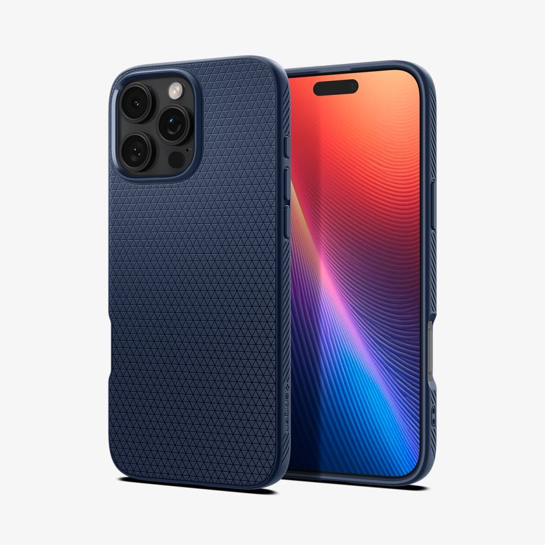 Spigen Liquid Air iPhone 16 Pro Navy Blue