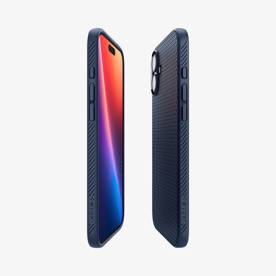 Spigen Liquid Air iPhone 16 Navy Blue