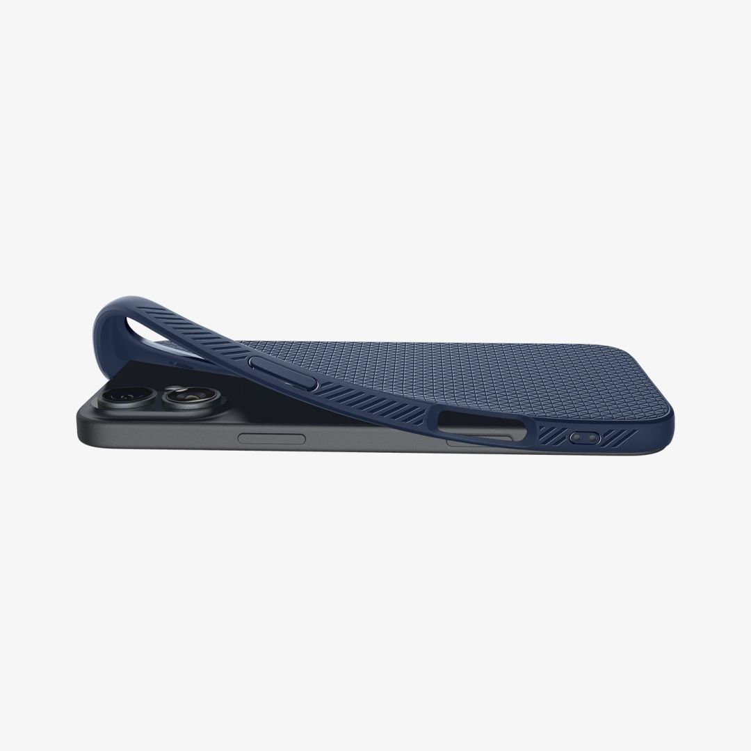 Spigen Liquid Air iPhone 16 Navy Blue