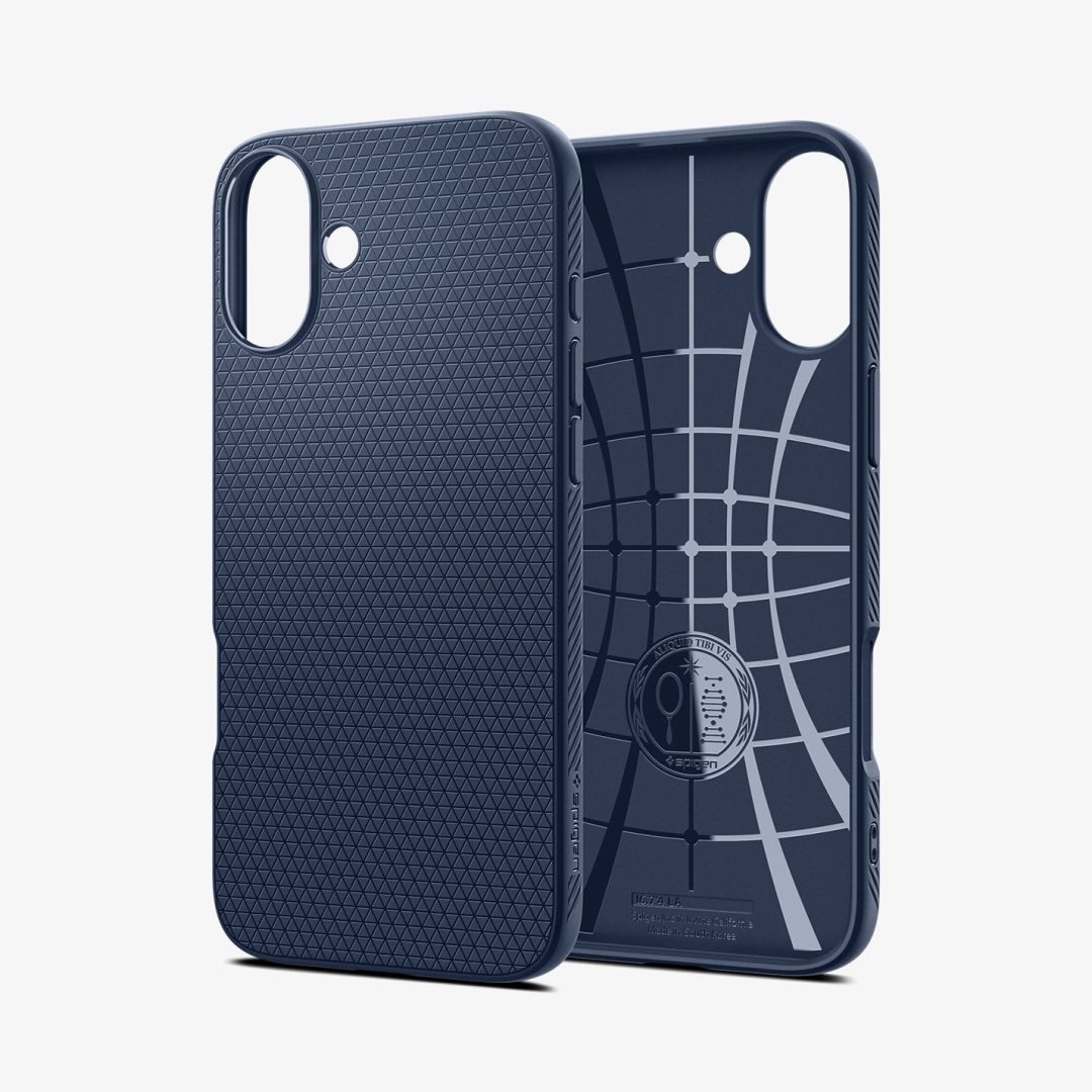 Spigen Liquid Air iPhone 16 Navy Blue