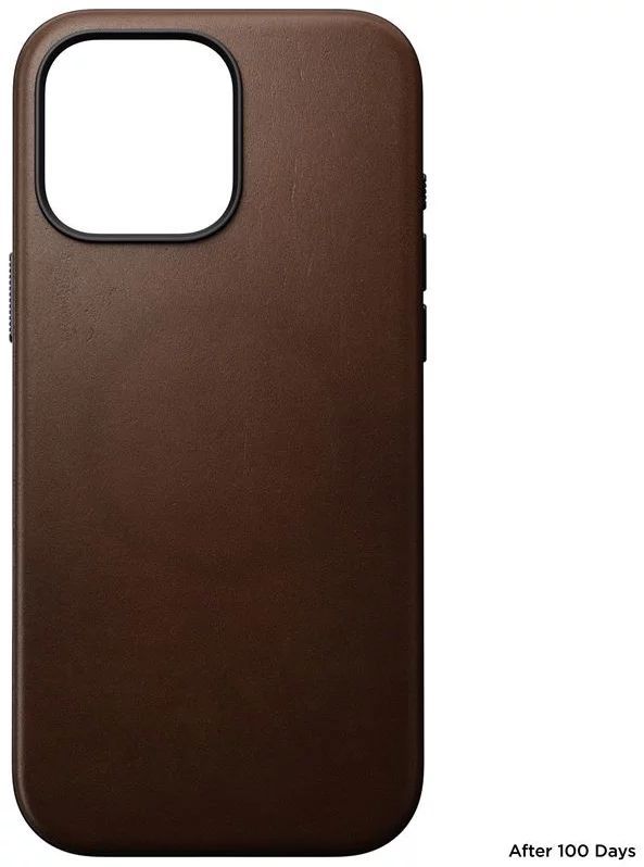 Nomad Modern Leather case iPhone 16 Pro Max Brown