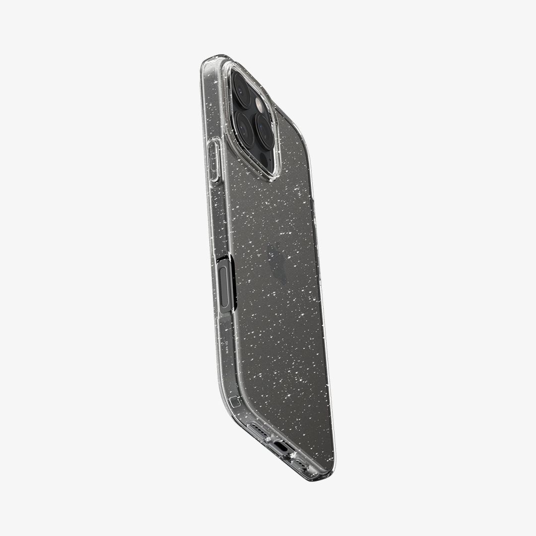 Spigen Liquid Crystal Glitter iPhone 16 Pro Crystal Quartz