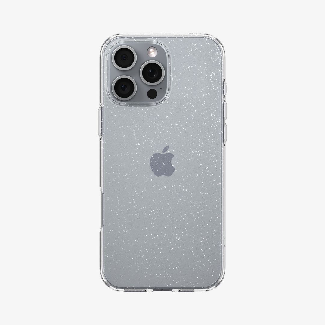 Spigen Liquid Crystal Glitter iPhone 16 Pro Crystal Quartz