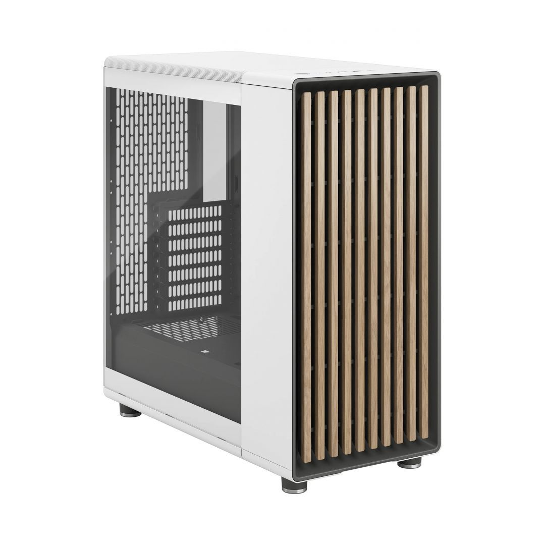 Fractal Design North TGC Chalk White