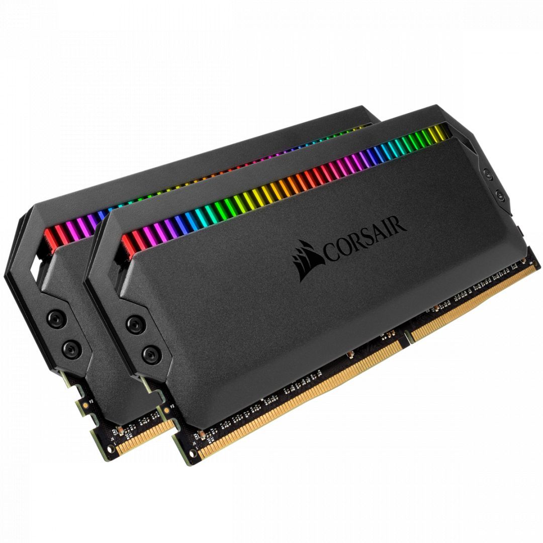 Corsair 64GB DDR4 3600MHz Kit(2x32GB) Dominator Platinum RGB Black