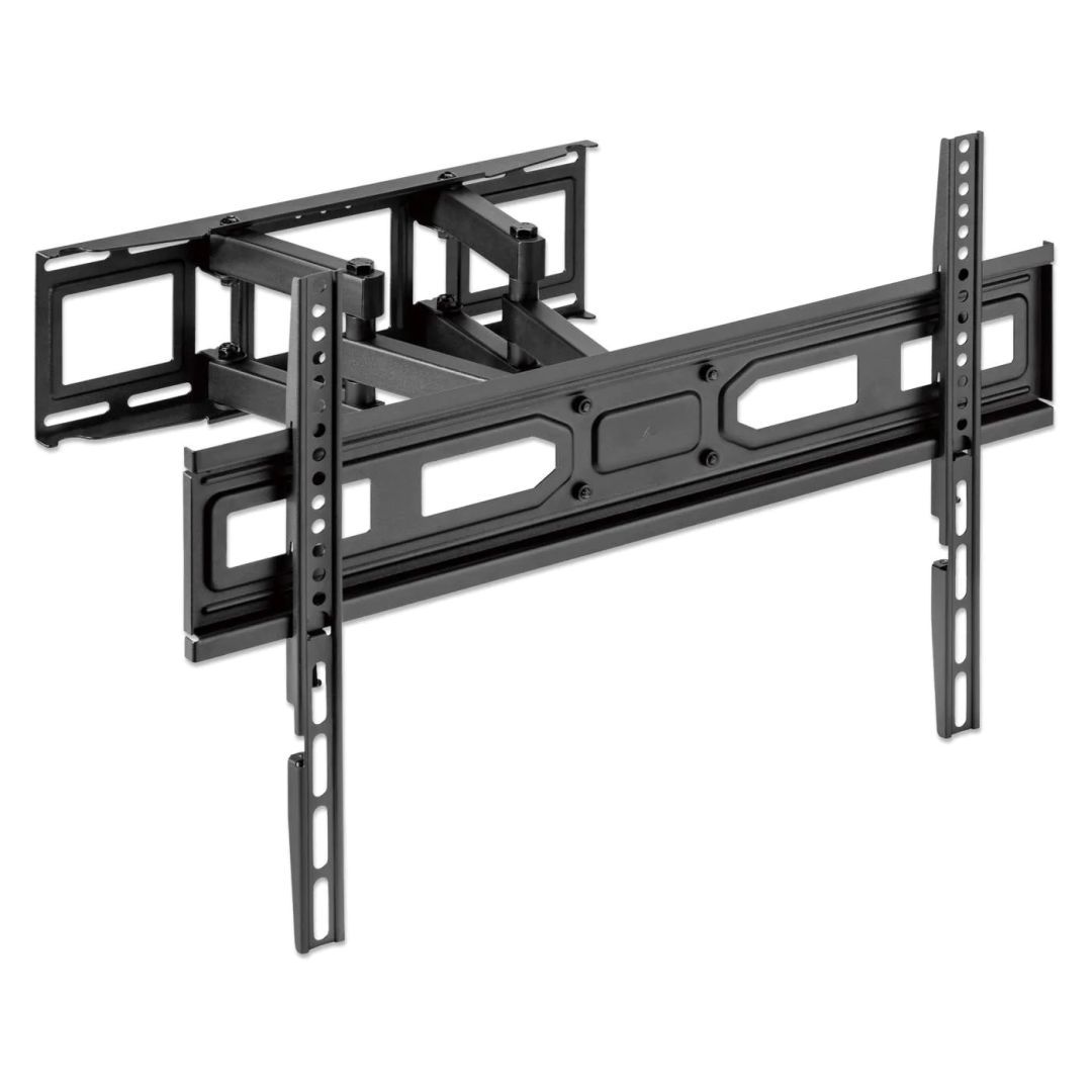 Manhattan Full-Motion TV Wall Mount with Post-Leveling Adjustment 37"-80" Black