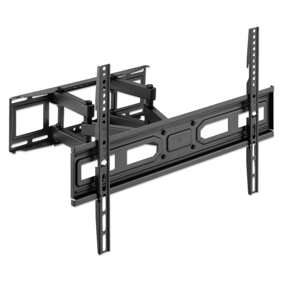 Manhattan Full-Motion TV Wall Mount with Post-Leveling Adjustment 37"-80" Black