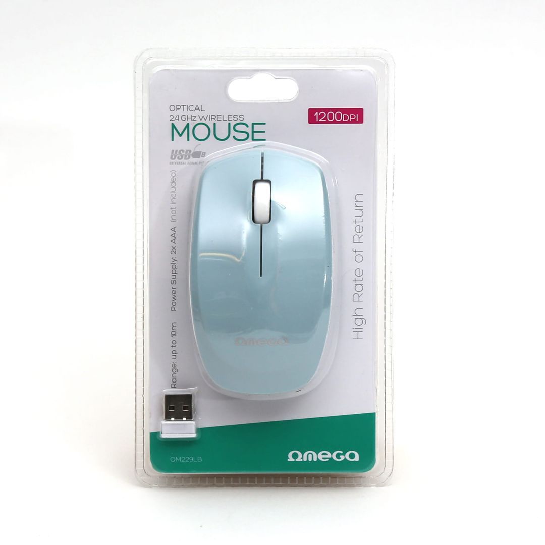 Platinet Omega OM229 Wireless mouse Light Blue