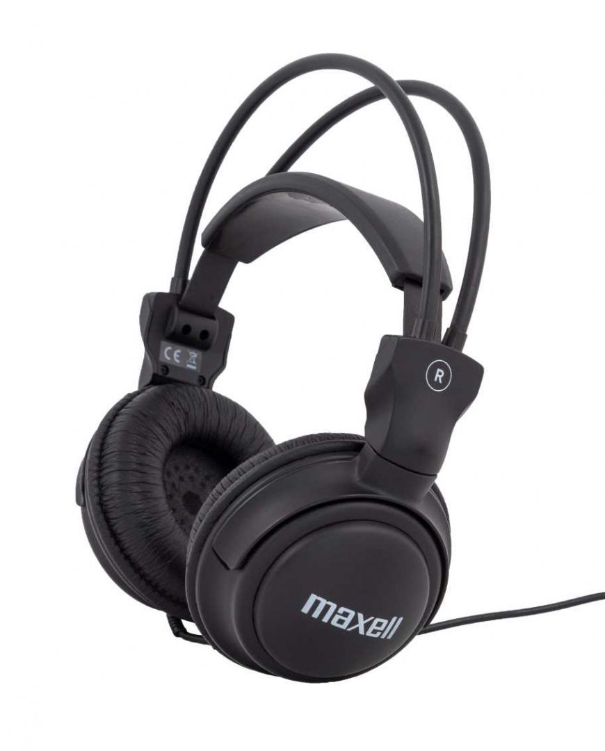 Maxell Home Studio Headphones Black